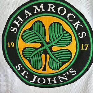 St. John's Shamrocks #3 Ross Rhea jersey
